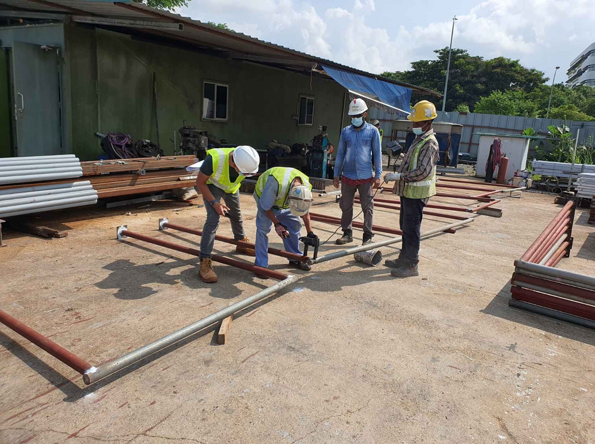Covered Linkways and Commuter Infrastructure Construction